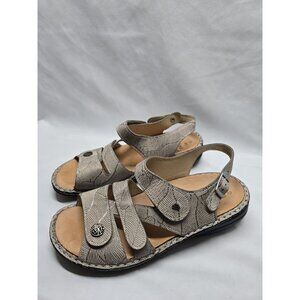 Finn Comfort Women's GomeraAdjustable Sandals Storm Sand Size 40 D/9.5 US
